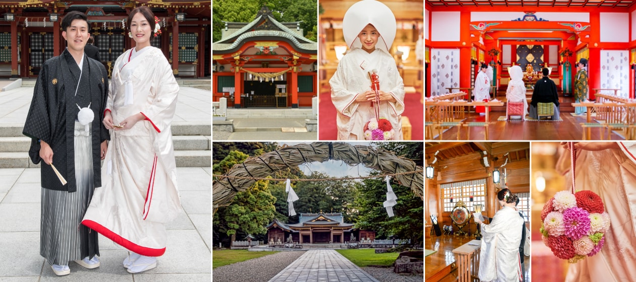 由緒ある神社での結婚式